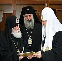 Предстоятель Русской Церкви встретился с Католикосом-Патриархом всея Грузии Илией II